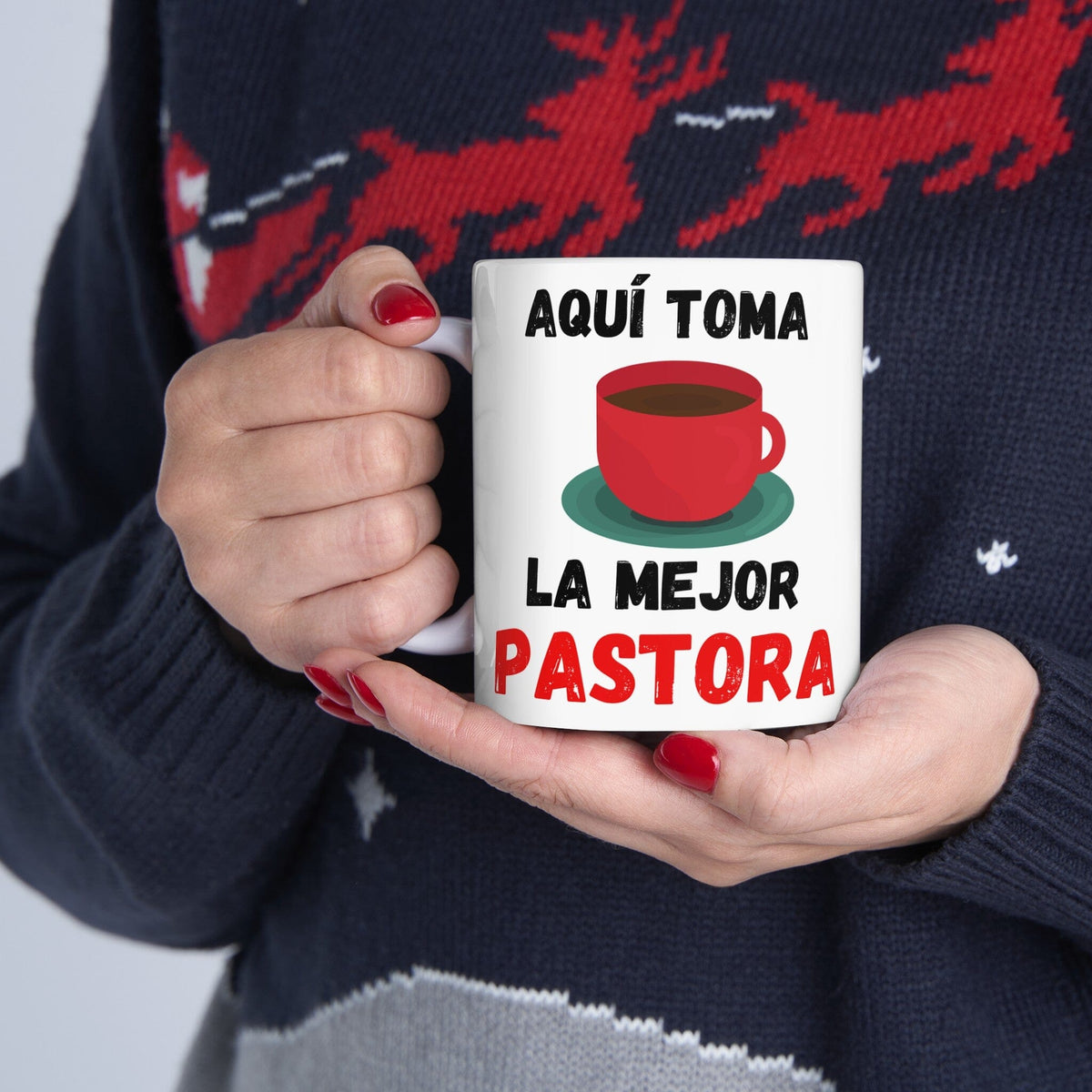 Taza de Café "La Mejor Pastora" 11 ó 15oz Mug Printify 