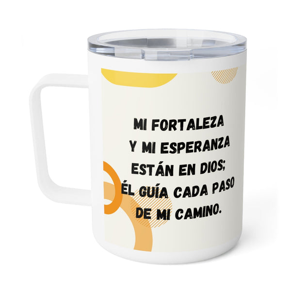 Taza de Viaje "Fortaleza Divina" - 10oz Mug Printify 